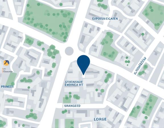 Carte montrant l'emplacement du bureau d'Exposition Éclat à Paris